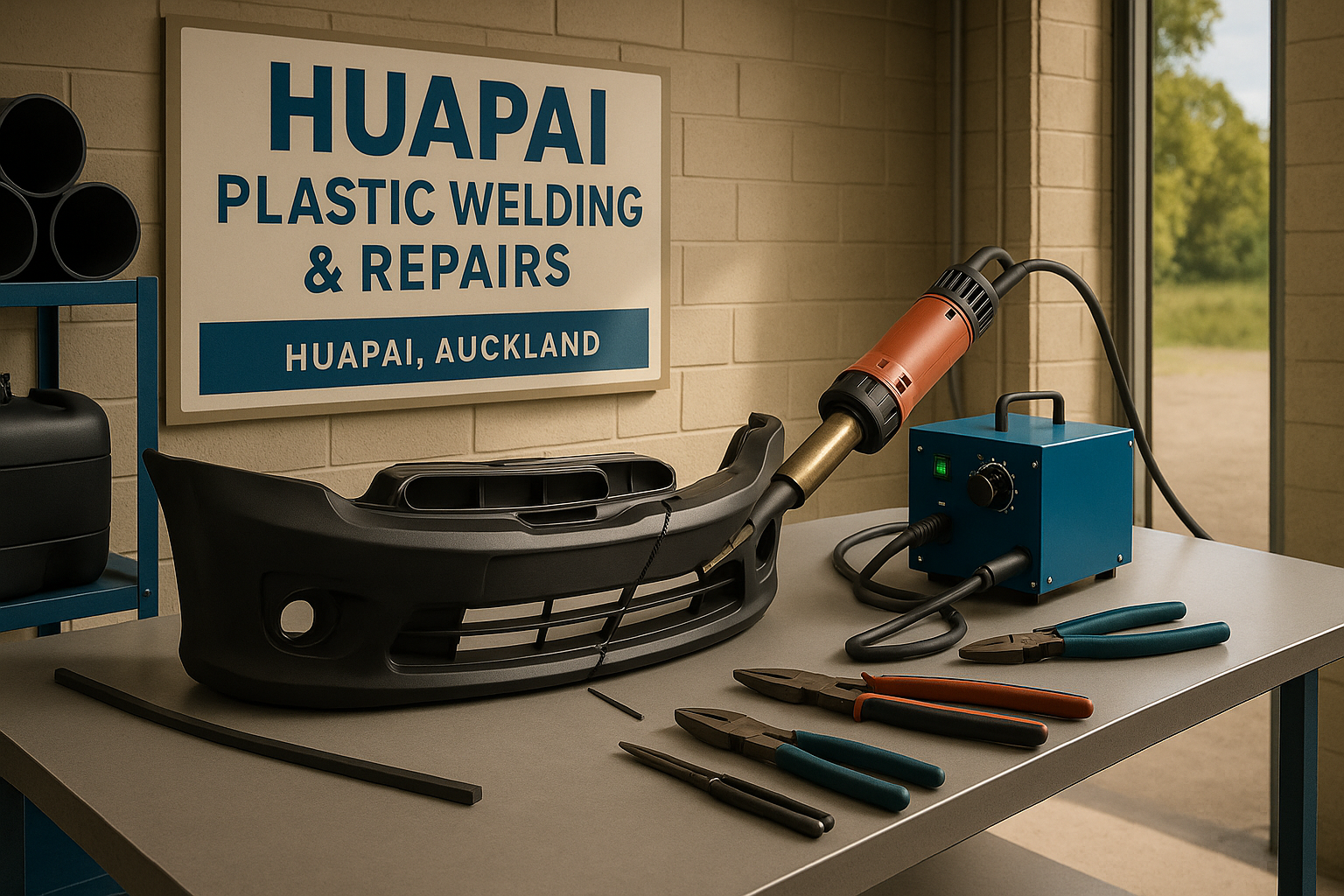 Plastic welding repair